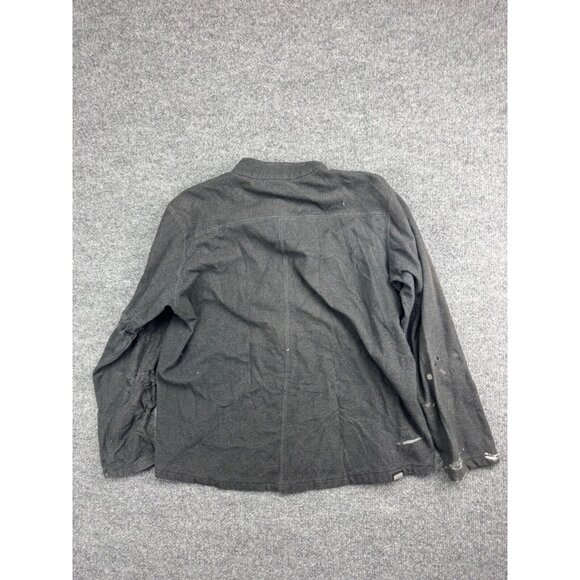 Outdoor Research 1/2 Zip Pullover Men's XL Gray Knit Zipped Pocket Mock Neck - Picture 12 of 16